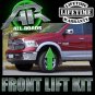 2006-2018 Ram 1500 Black Aluminum 2.5" Front Suspension Lift Level Kit 4X4 4WD