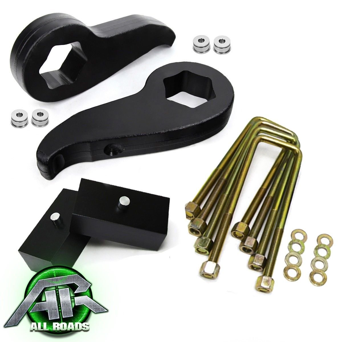 2011-2019 Sierra Silverado 2500 HD 3" Front + 1.5" Rear Full Lift Level Kit 4WD