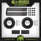 1994-2001 Dodge Ram 1500 Steel 3" Front Spacers + 2" Rear Blocks Lift Kit 4X4