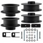 2" Front + 2" Rear Steel Lift Kit w/ Shock Extenders For 2014-2020 Ram 2500