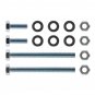 2" Front + 2" Rear Steel Lift Kit w/ Shock Extenders For 2014-2020 Ram 2500