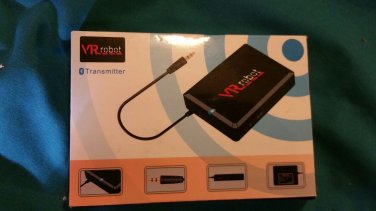 VR-robot Bluetooth Universal Transmitter,Stereo Music Transmission, Easy Pair...