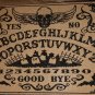 Ouija Board Canvas Picture Frame