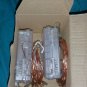 2x sets of Tiny Strip Lights Copper Wire white