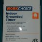 WorkChoice Grounded Outlet Timer NEW Programmable  great Choice Xmas Tree Indoor