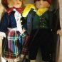 New Heritage Collection "Erik and Eva" Porcelain Ski Dolls  # 80002 NRFB