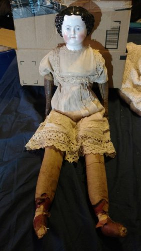 Vintage Tissue Doll