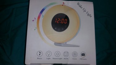 Sunrise simulation alarm clock