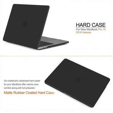 iDOO MacBook Pro 15 Case 2017 & 2016 Release Model A1707, Plastic Hard Case...