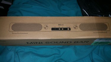 icoox Sound Bar, Mini Wireless Bluetooth Speaker,Dual-Driver Speaker with USB