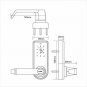 JASIT Door Lock Smart Keyless Digital Electronic Touchscreen Keypad Lever...