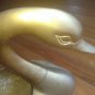 Vintage Solid Imperial Brass Large Swan Planter ~ Approx. 14" H by 17" Long ~...