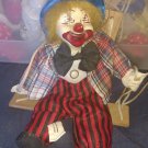 Vintage Clown With Swing.
