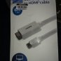 PHILIPS Mini DisplayPort to HDMI Adapter, White Cable, Audio Video, Full HD...