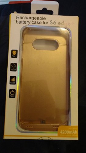 Samsung S6 Edge Plus Battery Case,4200mAh Portable Backup