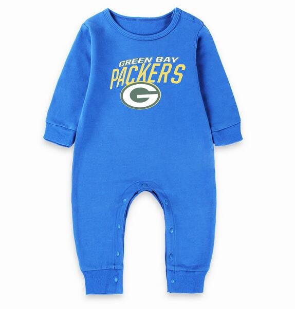 Green Bay Packers Baby Bodysuit Clothes Long Sleeve Toddler Onesie