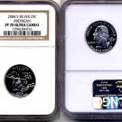 2004-s Silver Michigan State Quarter NGC PF 70 Ultra Cameo * FREE SHIPPING *