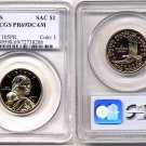 2000-S Sacagawea Golden Dollar PCGS PR69DCAM FREE SHIPPING