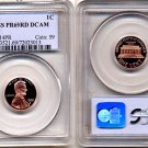 1996-S LINCOLN CENT PCGS CERTIFIED PROOF 69 RED DEEP CAMEO * FREE SHIPPING *