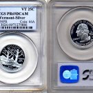 PCGS PR69DCAM 2001-S SILVER Vermont State Quarter * Free Shipping *