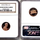 1979-S TYPE 2 LINCOLN CENT NGC CERTIFIED PROOF 68 RED DEEP CAMEO * FREE SHIPPING *
