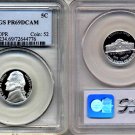 1998-S Jefferson Nickel Certified PCGS PR69DCAM * FREE SHIPPING *