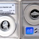 1994-S Jefferson Nickel Certified PCGS PR69DCAM * FREE SHIPPING *