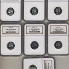 Jefferson set 1997-2003 NGC PF69UCAM