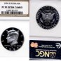 1999-S Proof SILVER Kennedy Half NGC PF 70 ULTRA CAMEO