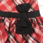 Carter&acirc;��s Holiday Christmas Dress Plaid Red Black 12 Months Formal Party Girl