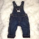 Oshkosh B'Gosh 6 Month Hearts Fleece Lined Overalls One Piece Bib Infant Girls