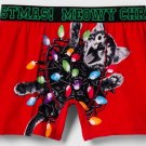 Mad Engine Mens Very Meowy Christmas Boxer Brief Red Cat Size Extra Large XL NEW
