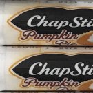 Lot of 2 - ChapStick Pumpkin Pie Lip Balm Limited Edition Holiday Collection