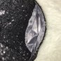 Simply Vera Wang Sequin Black Clutch Wristlet Small Handbag