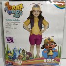 NEW Beat Bugs Buzz Toddler Girl Costume Size 2T 3T Zoo Halloween Netflix Cosplay