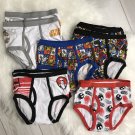 10 Pairs Disney Star Wars The Last Jedi Underwear Boys Briefs Size 8 NEW Cotton