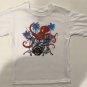 Surf Beach Design Boys 3-pc Summer Outfit Button Up Shorts Squid Octopus PS 6/7