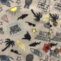 Surf Beach Design Boys 3-pc Summer Outfit Button Up Shorts Squid Octopus PS 6/7