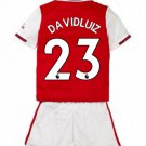 DAVID LUIZ #23 Arsenal Home Boys 2019-2020 Kids Soccer Jersey