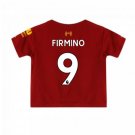 Roberto FIRMINO #9 Liverpool Home Boys 2019-2020 Kids Soccer Jersey