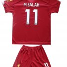 Mohamed SALAH #11 Liverpool Home Boys 2019-2020 Kids Soccer Jersey