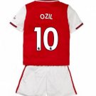 Mesut OZIL #10 Arsenal Home Boys 2019-2020 Kids Soccer Jersey