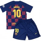 Lionel MESSI #10 Barcelona Home Boys 2019-2020 Kids Soccer Jersey