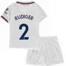 Antonio RUDIGER #2 Chelsea Away Boys 2019-2020 Kids Soccer Jersey Kit