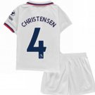 Andreas CHRISTENSEN #4 Chelsea Away Boys 2019-2020 Kids Soccer Jersey Kit