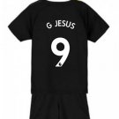 Gabriel JESUS #9 Manchester City Away Boys 2019-2020 Kids Soccer Jersey