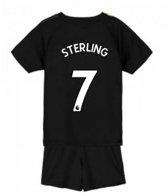 Raheem STERLING #7 Manchester City Away Boys 2019-2020 Kids Soccer Jersey