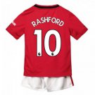 Marcus RASHFORD #10 Manchester United Home Boys 2019-2020 Kids Soccer Jersey