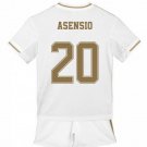 Marco ASENSIO #20 Real Madrid Home Boys 2019-2020 Kids Soccer Jersey