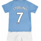 Raheem STERLING #7 Manchester City Home Boys 2019-2020 Kids Soccer Jersey
